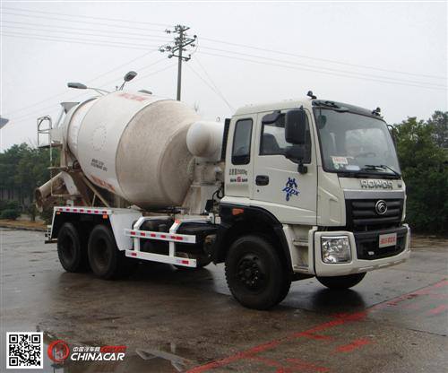 福田牌BJ5252GJB-F1型混凝土搅拌运输车图片