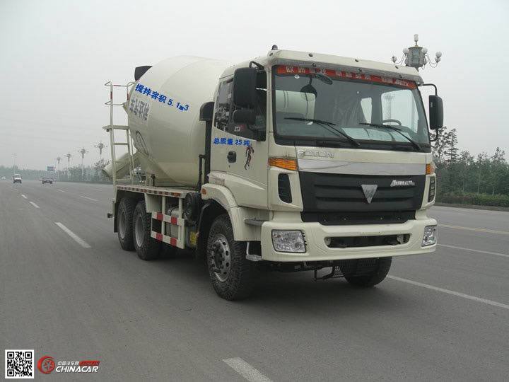 利达牌LD5252GJBA36Z型混凝土搅拌运输车图片