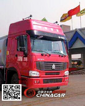 华威驰乐牌SGZ5310GHYZZ3W型化工液体运输车图片2