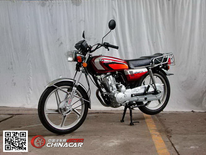 雄风牌xf125d型两轮摩托车图片