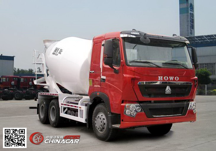 豪泺牌ZZ5257GJBV384HD1型混凝土搅拌运输车