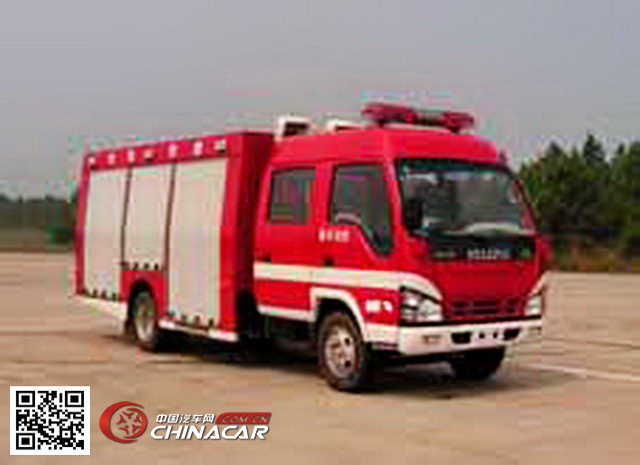 南马牌NM5060TXFJY96型抢险救援消防车图片