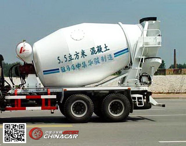 华骏牌ZCZ5252GJBCA型混凝土搅拌运输车图片2