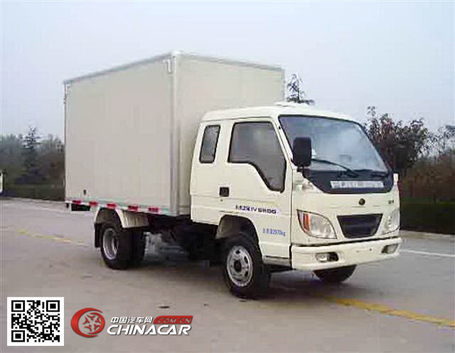 福田牌BJ5036V2CD4-S型厢式运输车图片1