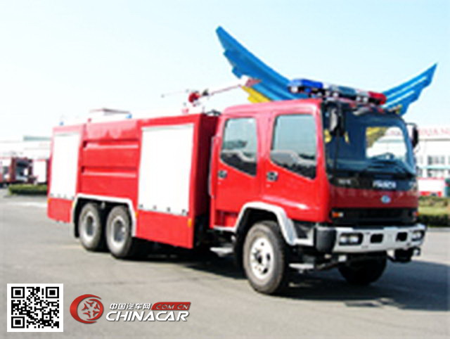 飞雁牌CX5210GXFSG90型水罐消防车图片