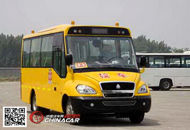 黄河牌JK6560DXAQ型幼儿专用校车图片2