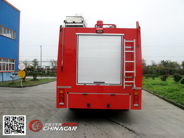 捷达消防牌SJD5250GXFSG120L型水罐消防车图片2