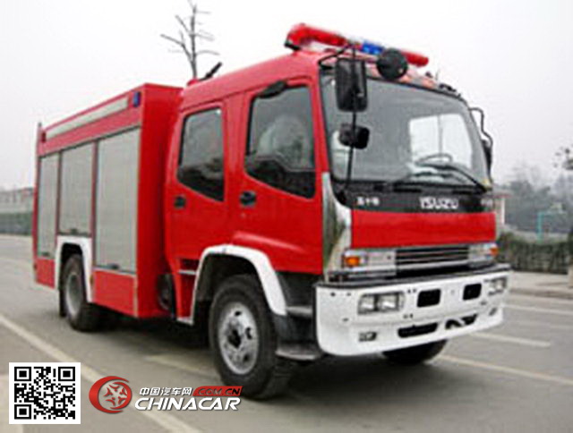 川消牌SXF5140GXFAP40W型A类泡沫消防车图片