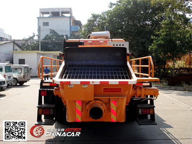 粤工牌SGG5131HBC型混凝土车载泵车