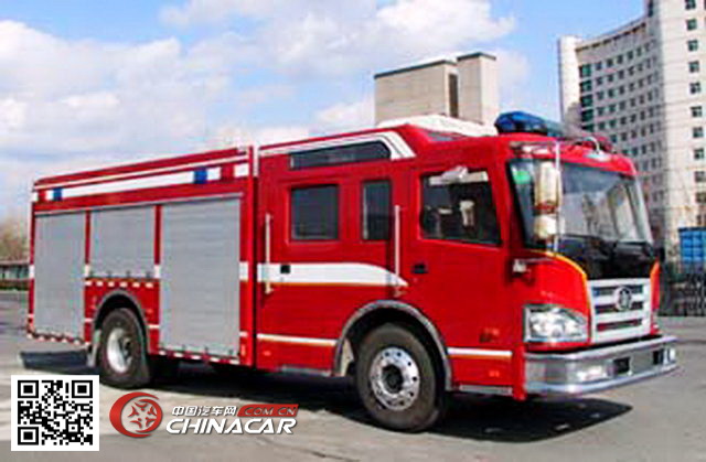 飞雁牌CX5180GXFSG50CS型水罐消防车图片1