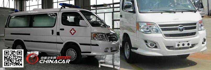 福田牌BJ5036XJH-XG型救护车图片2