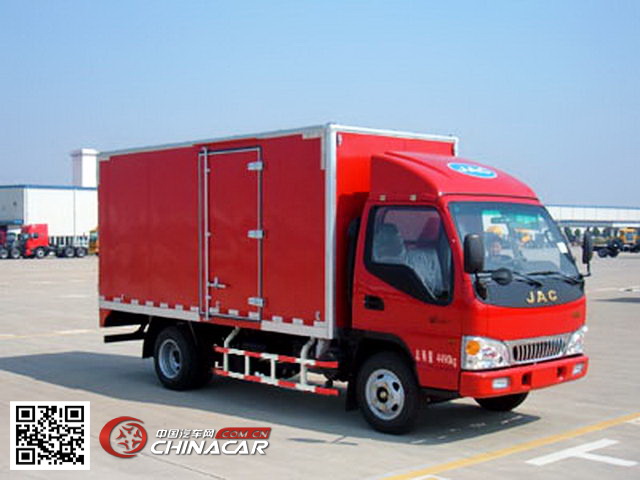 江淮牌HFC5043XXYP91K6C2型厢式运输车图片