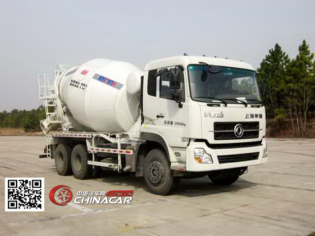 华建牌HDJ5256GJBDF型混凝土搅拌运输车图片