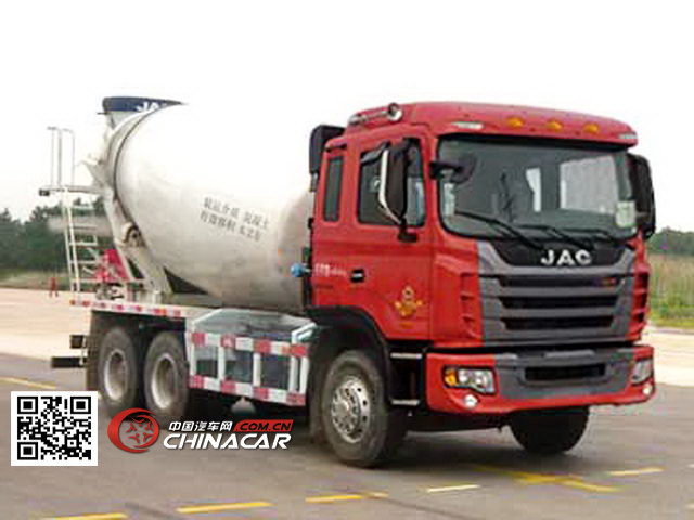 江淮牌HFC5246GJBK2R1LT型混凝土搅拌运输车图片2