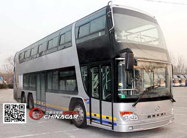 安凯牌HFF6120GS01C型双层城市客车图片3
