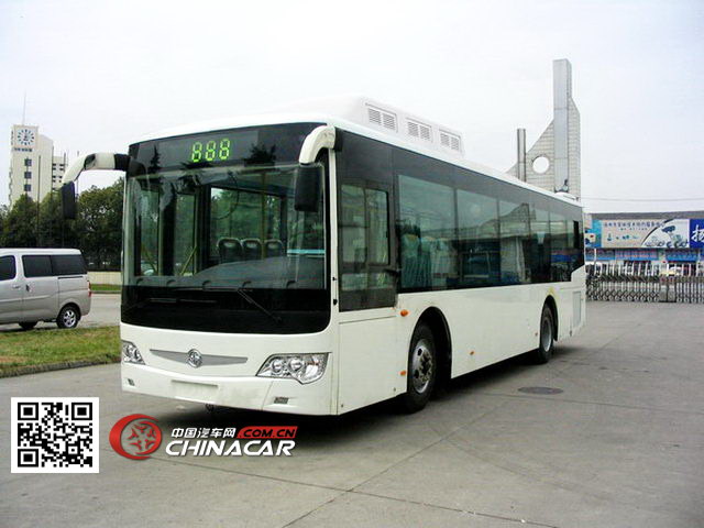 亚星牌JS6106GHEV1型混合动力城市客车图片2