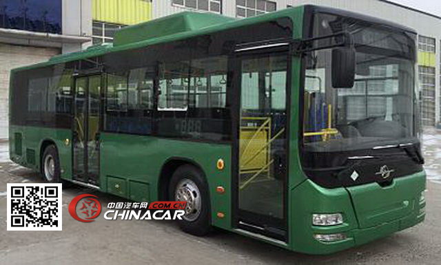 龙江牌LJK6105CHEVP型插电式混合动力城市客车