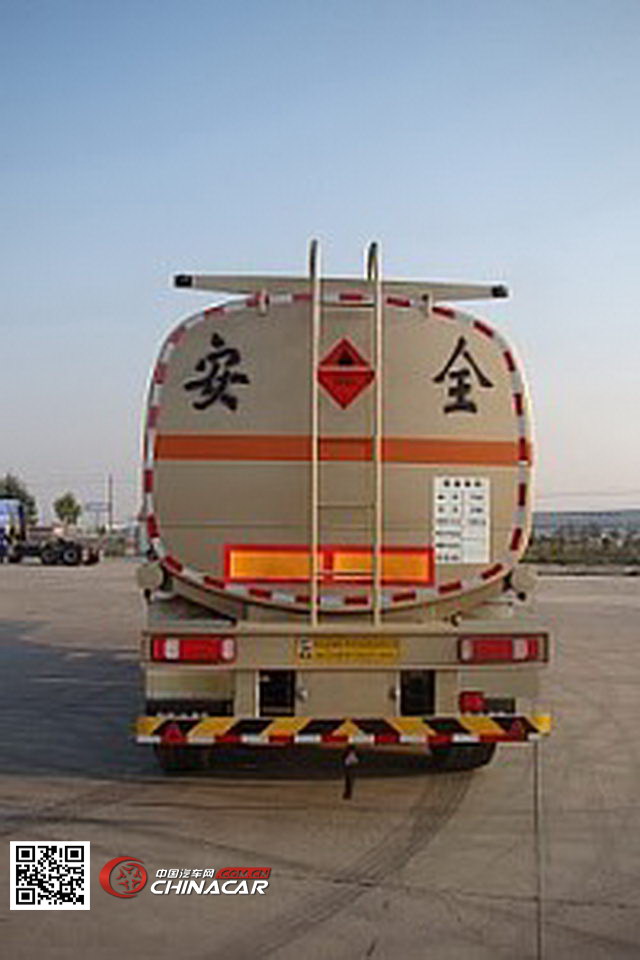 亚峰牌HYF9407GRY型易燃液体罐式运输半挂车