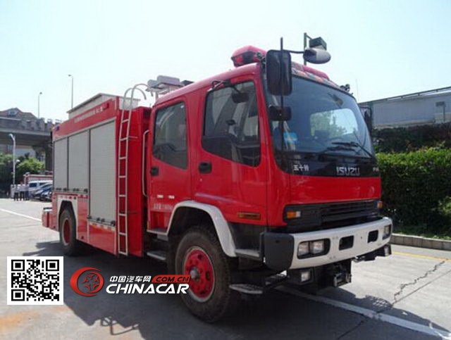 上格牌SGX5120TXFJY80/QL型抢险救援消防车图片