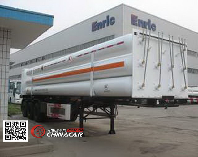 ENRIC(安瑞科)牌HGJ9400GGQ型高压气体运输半挂车图片1