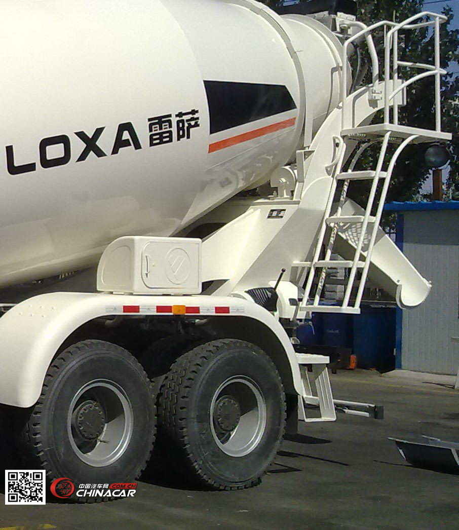 福田牌BJ5259GJB-XA型混凝土搅拌运输车图片2