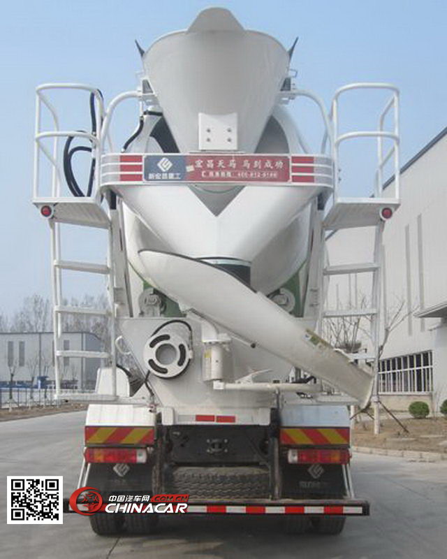 宏昌威龙牌HCL5253GJBBJN43E4型混凝土搅拌运输车