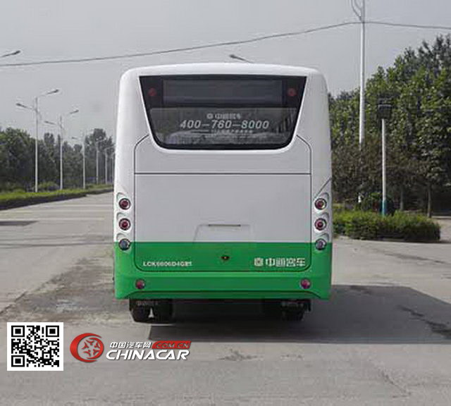 中通牌LCK6609D4GH型城市客车图片4