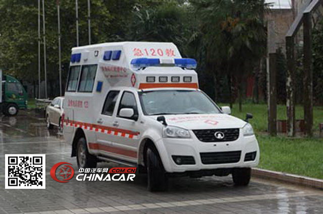 鸿雁牌CPT5035XJH型救护车图片