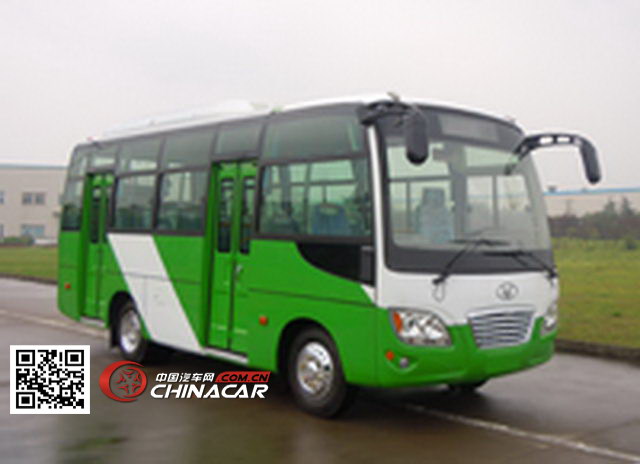 华新牌HM6660CFN1型城市客车图片1
