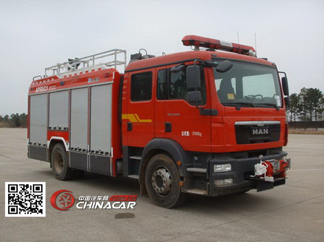 徐工牌XZJ5171GXFAP50/C1型A类泡沫消防车图片1