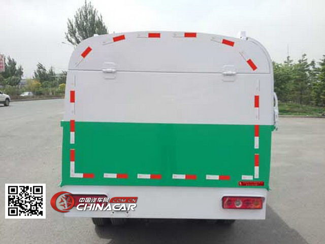 龙帝牌CSL5021ZLJBEV型纯电动自卸式垃圾车