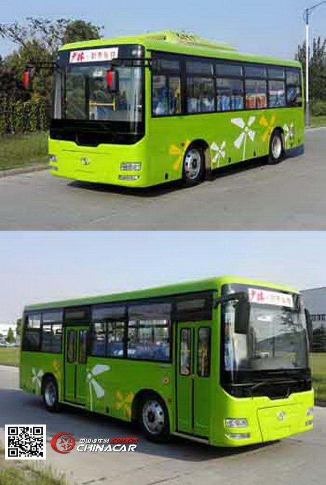 少林牌SLG6821EVG1型纯电动城市客车