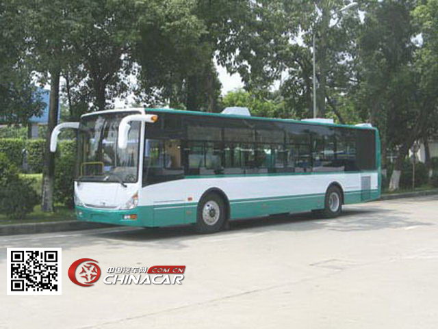 广汽牌GZ6113HEV5型混合动力城市客车图片2