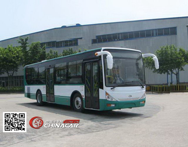 广汽牌GZ6103HEV6型混合动力城市客车