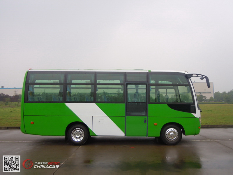 华新牌HM6660LFD4J型客车图片3