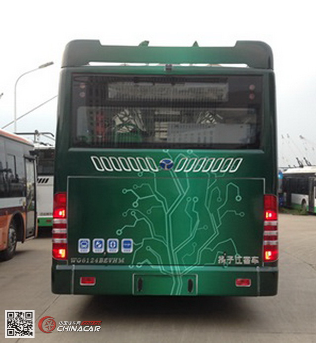 扬子江牌WG6124BEVH型纯电动城市客车图片4