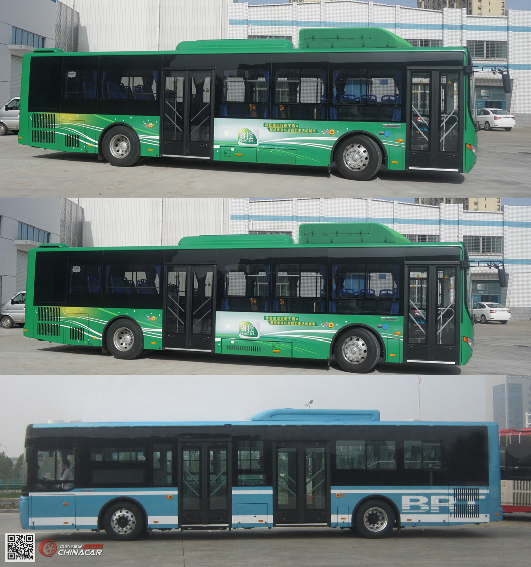 宇通牌ZK6125CHEVPG52型混合动力城市客车图片3
