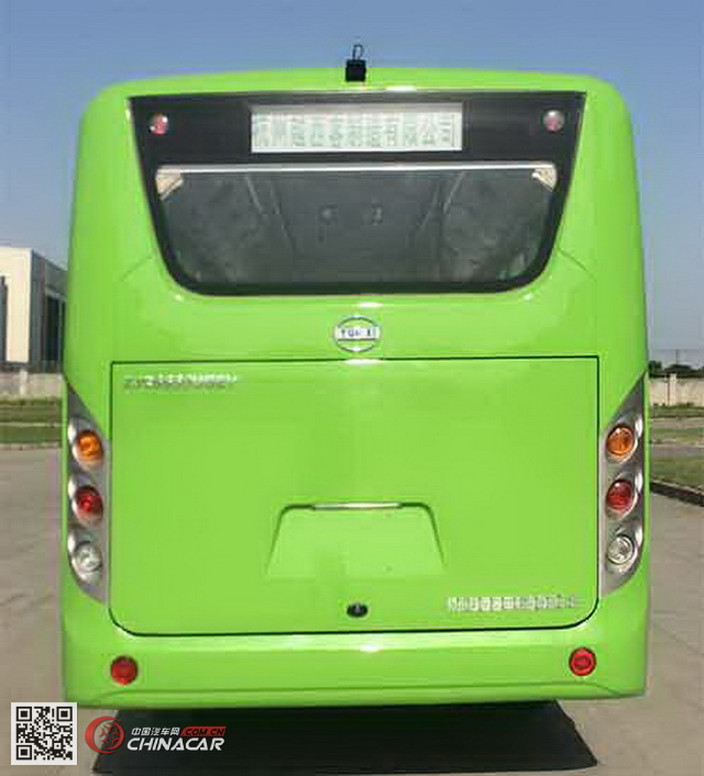 悦西牌ZJC6660UBEV型纯电动城市客车