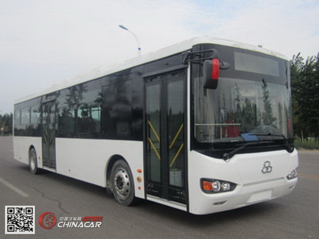 舒驰牌YTK6128GEV型纯电动城市客车