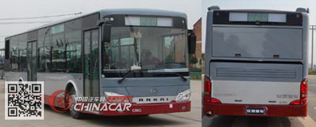 安凯牌HFF6125GZ-4C型城市客车
