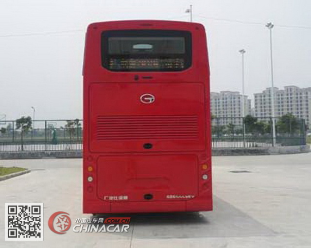 广汽牌GZ6100LSEV型纯电动双层城市客车