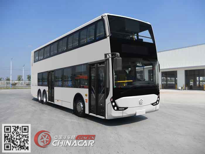 广通牌GTQ6131BEVST3型纯电动双层城市客车
