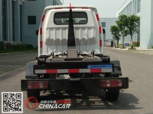 长帆汽车牌CFX5021ZXXEVA1型纯电动车厢可卸式垃圾车