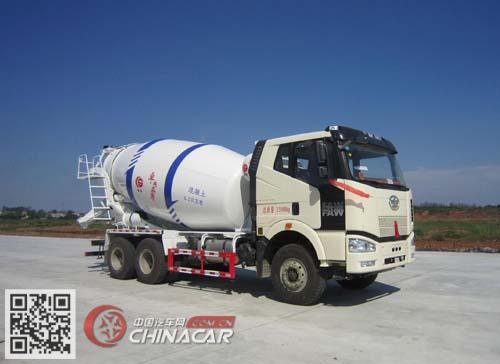 楚胜牌CSC5250GJBC型混凝土搅拌运输车图片1