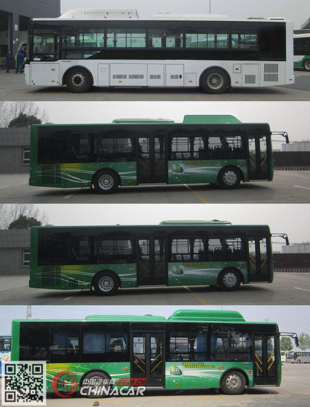 宇通牌ZK6105CHEVNPG29型插电式混合动力城市客车图片2