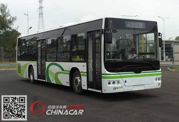 中国中车牌TEG6110EHEV01型混合动力城市客车