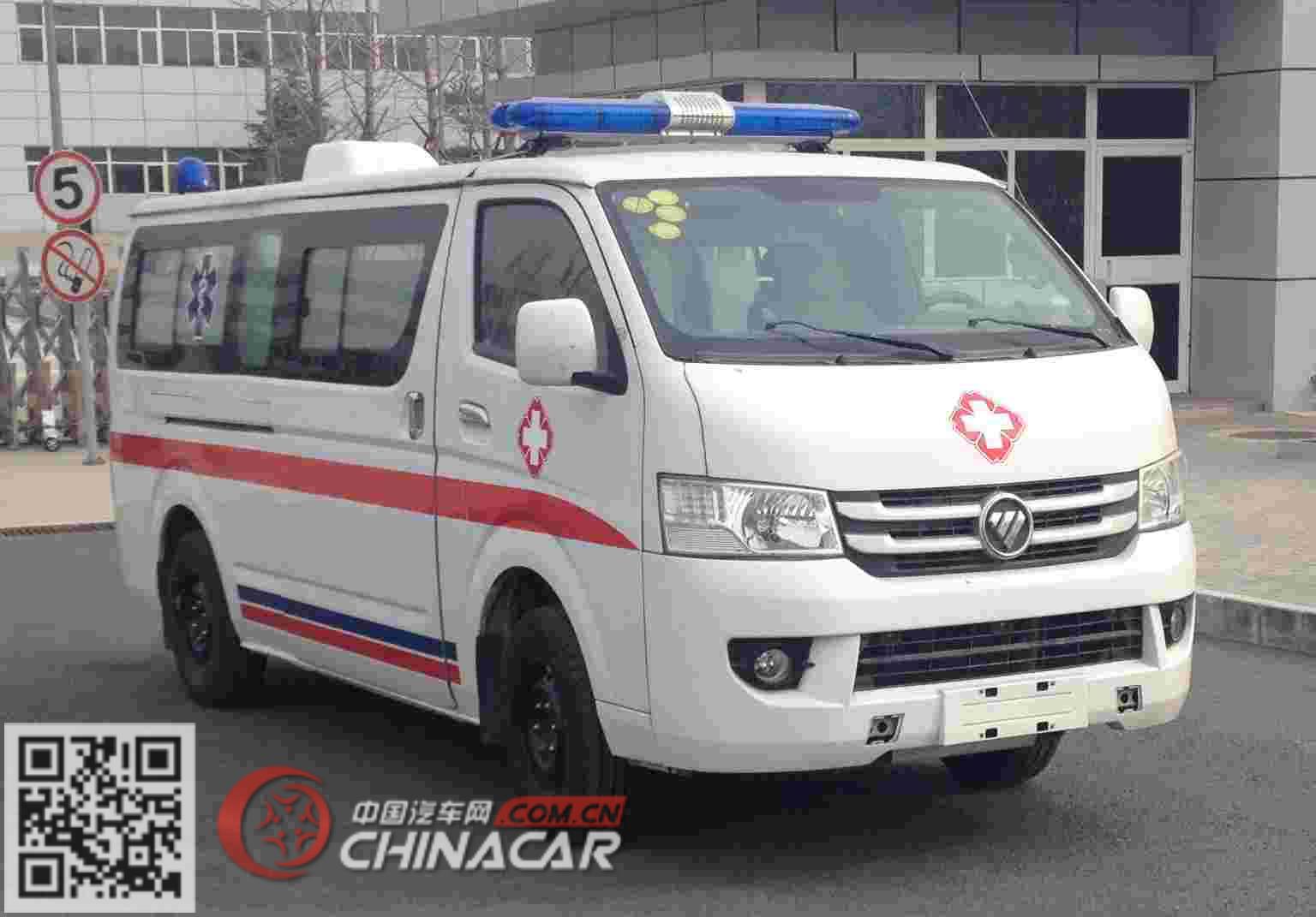 福田牌BJ5039XJH-C5型救护车图片