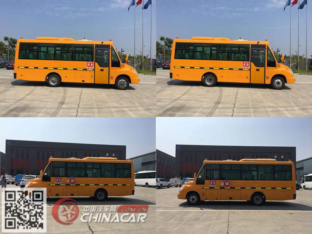 华新牌HM6690XFD5JN型幼儿专用校车图片2