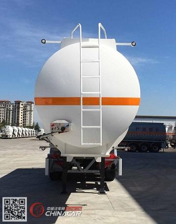 中集牌ZJV9400GYWJM型氧化性物品罐式运输半挂车图片3
