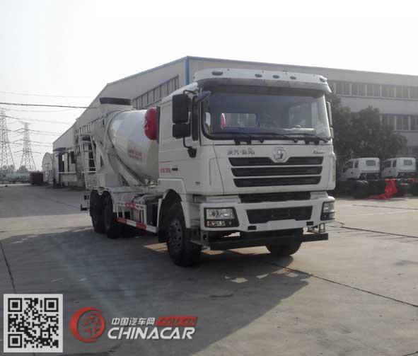 银盾牌JYC5250GJBSX12型混凝土搅拌运输车图片